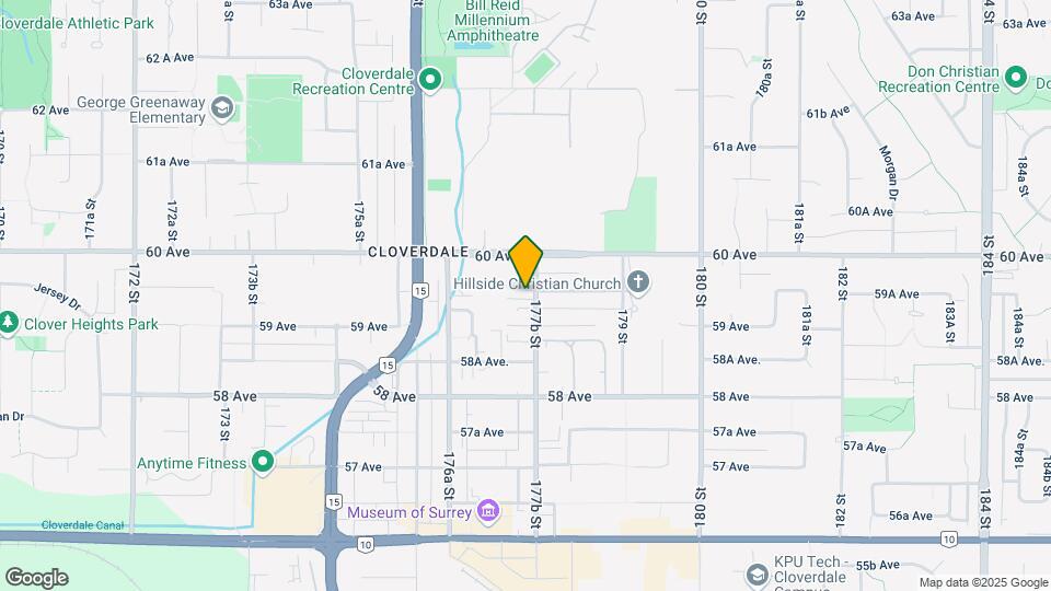 5945 177B St Map and Location Details