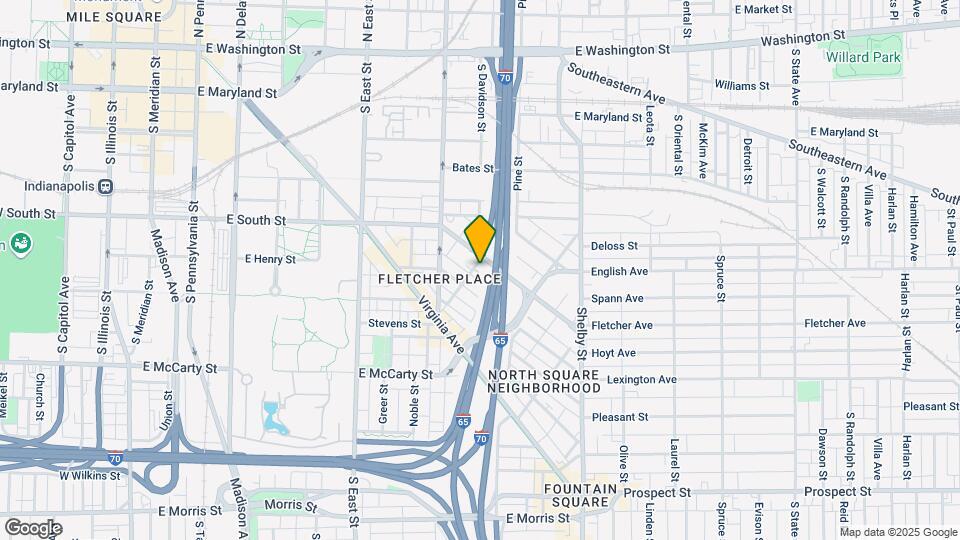 455 S Pine St, Unit 4 Mapa y Detalles de la Ubicación
