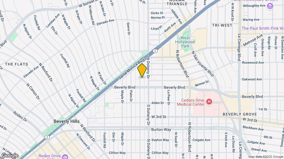 432-438 N Oakhurst Dr Map and Location Details
