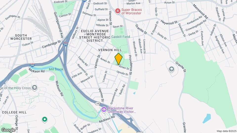 38 Ames St Map and Location Details