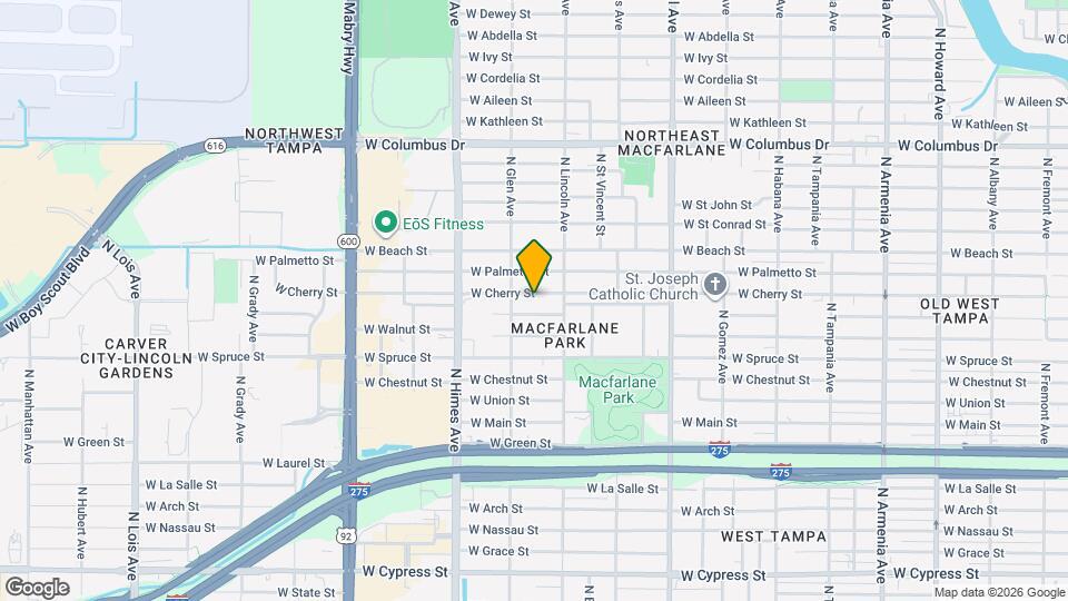 3310 W Cherry St Map and Location Details