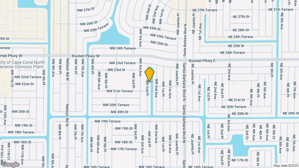 2205 NW 2nd Pl Map and Location Details