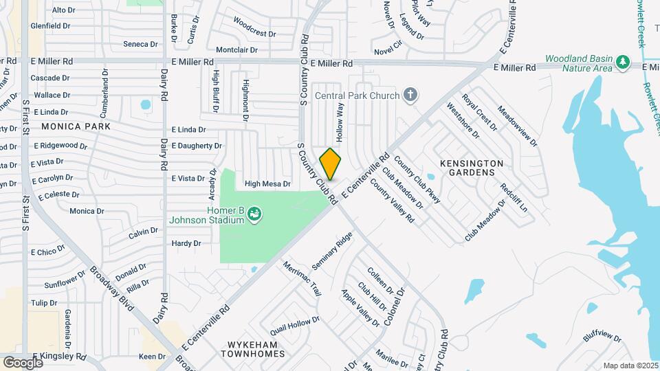 1405 Bentwood Dr Map and Location Details