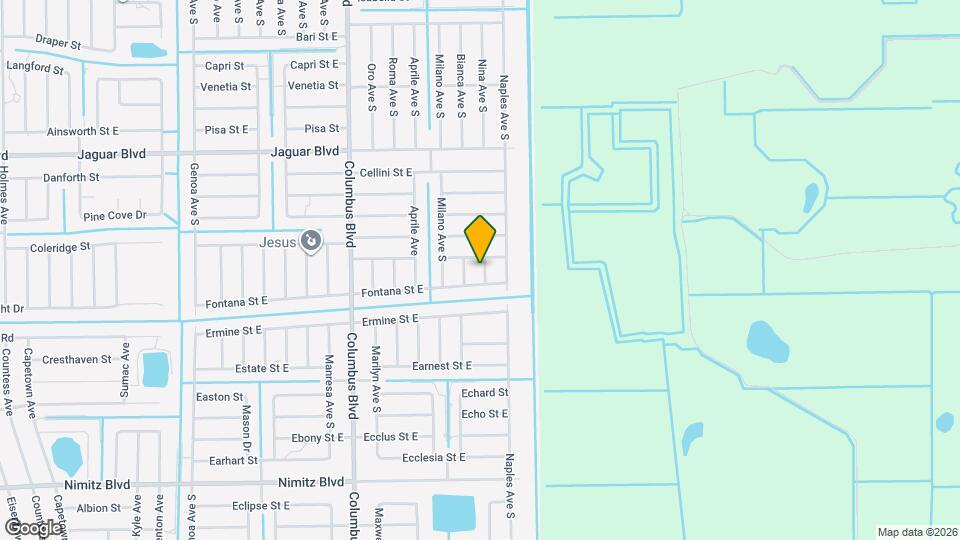 842 Nina Ave Mapa y Detalles de la Ubicación