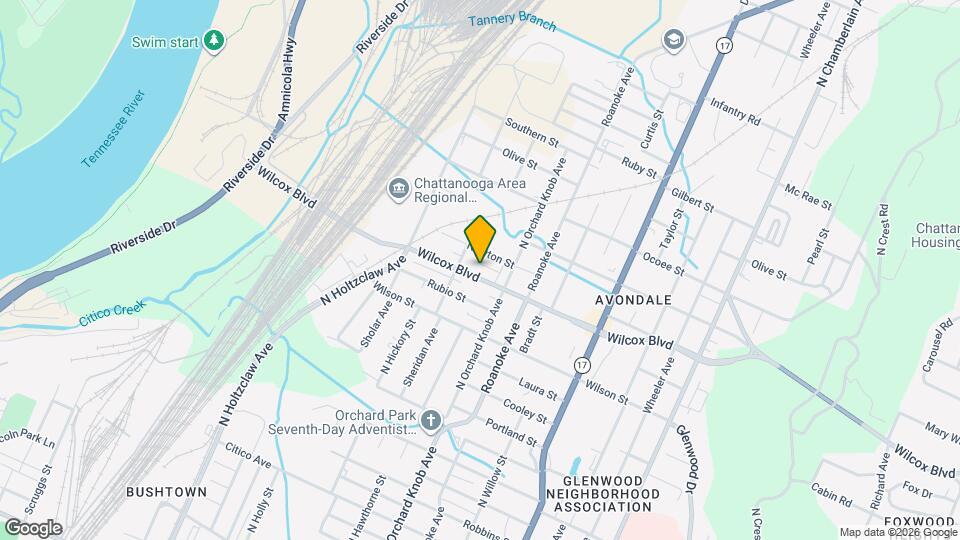 1813 Wilcox Blvd Map and Location Details