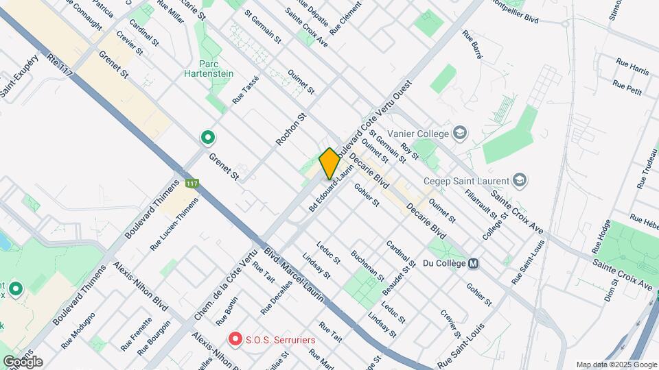 1595 Édouard-Laurin Boul Map and Location Details