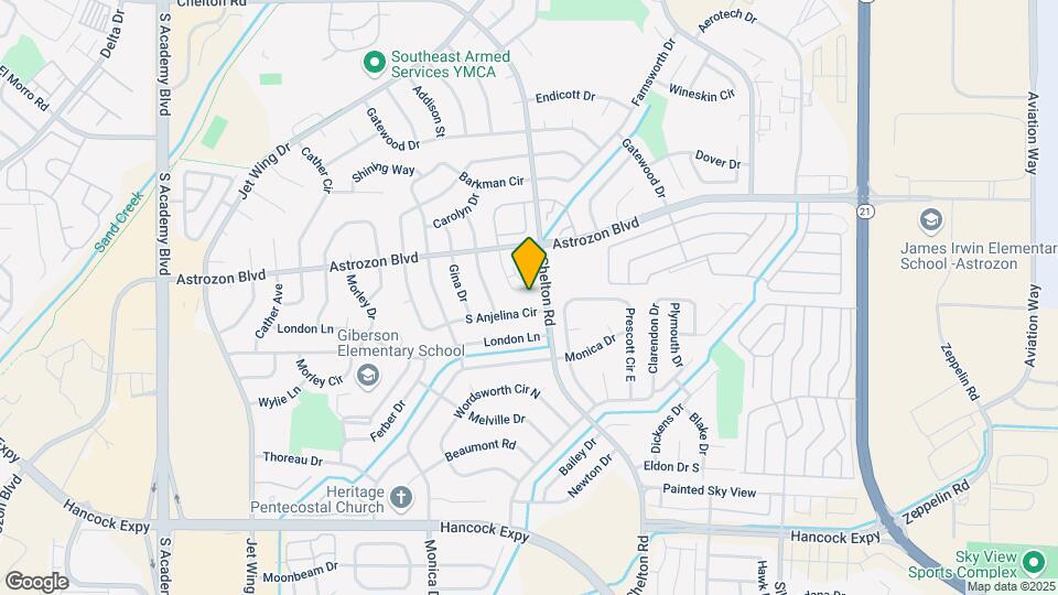2530 Astrozon Cir Map and Location Details