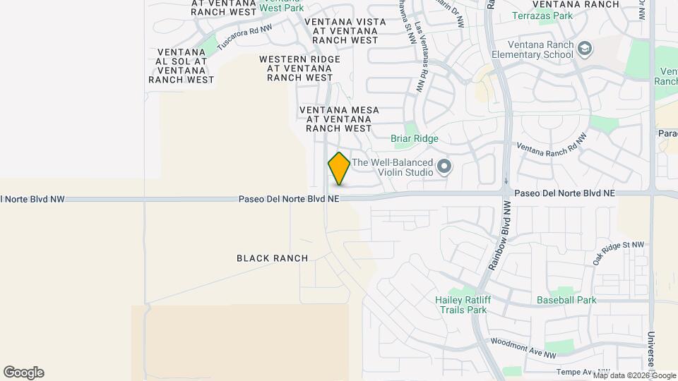 7872 Latir Mesa Rd NW Mapa y Detalles de la Ubicación