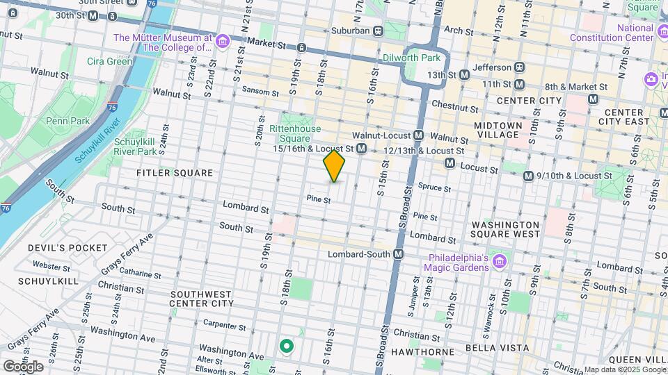 323 S 17th St Map and Location Details