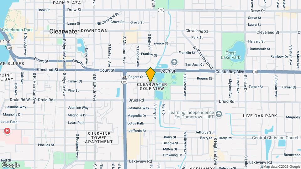 600 S Betty Ln Map and Location Details