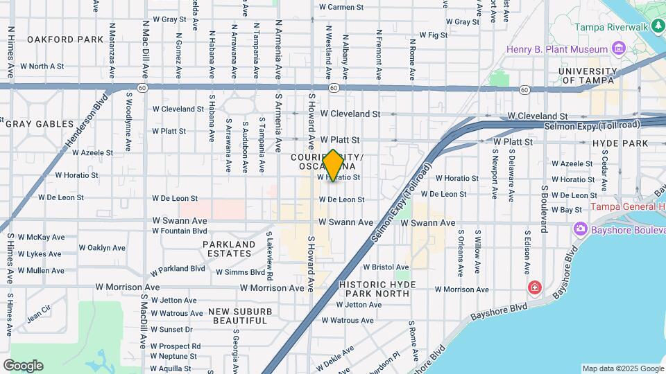 506 South Westland Avenue Map and Location Details