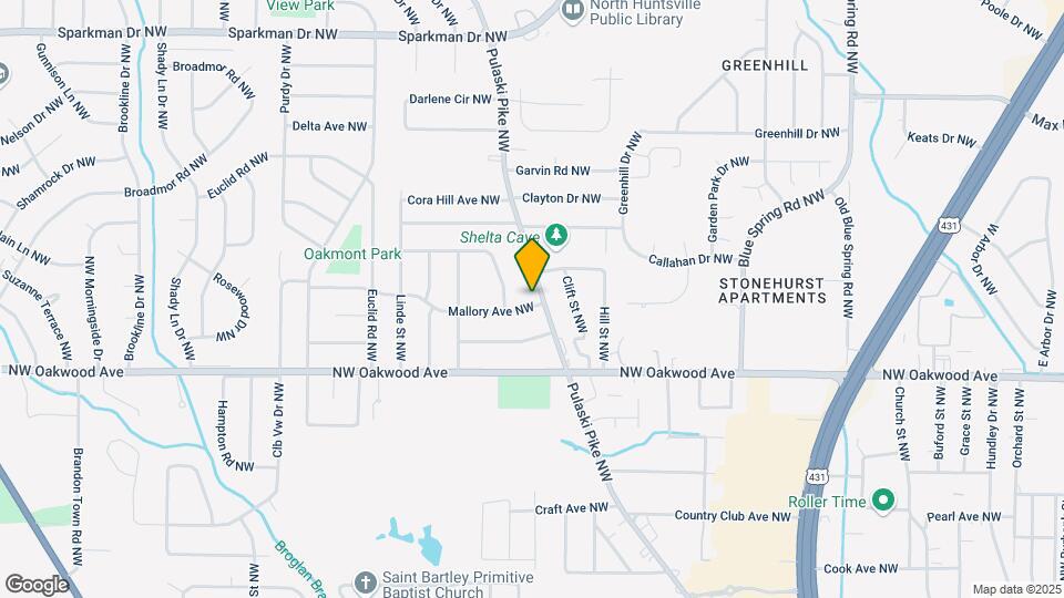 2800 Mallory Ave NW Map and Location Details