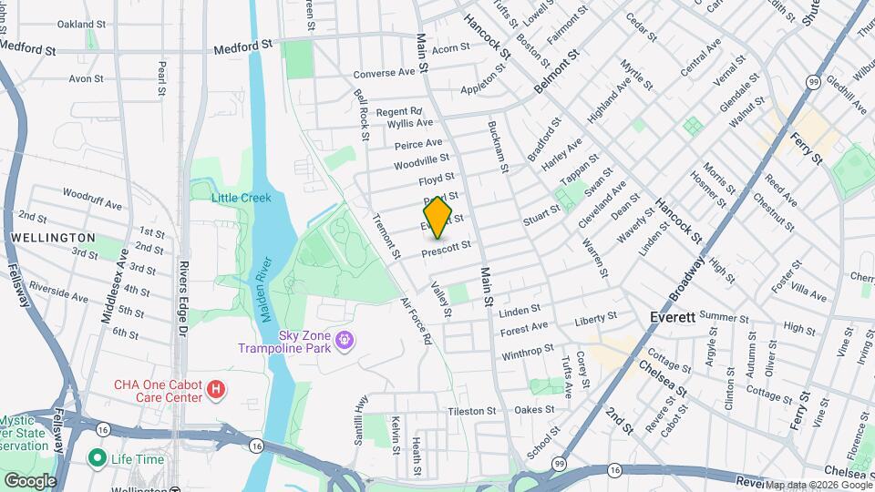 41 Prescott St Map and Location Details