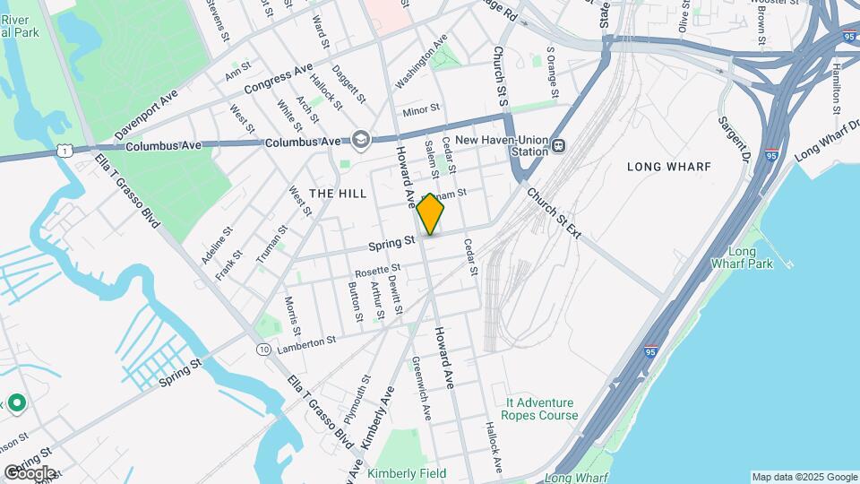 473 Howard Ave Map and Location Details