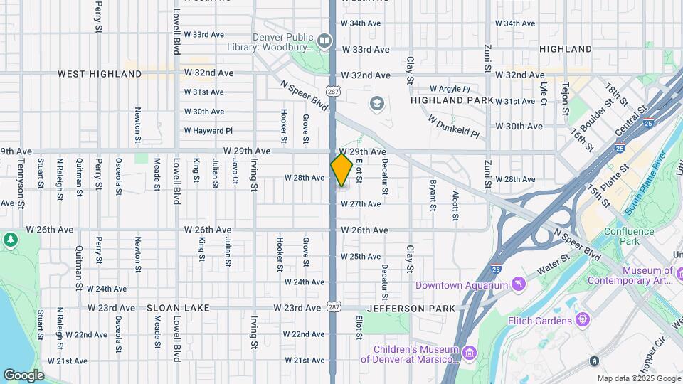 2720 Federal Blvd Map and Location Details