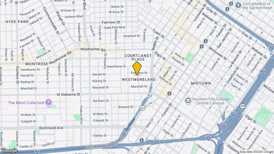 229 Westmoreland St Map and Location Details