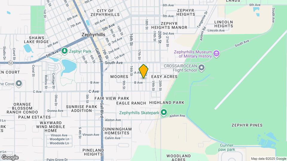 38835 B Ave, Unit Zephyrhills apartment Map and Location Details