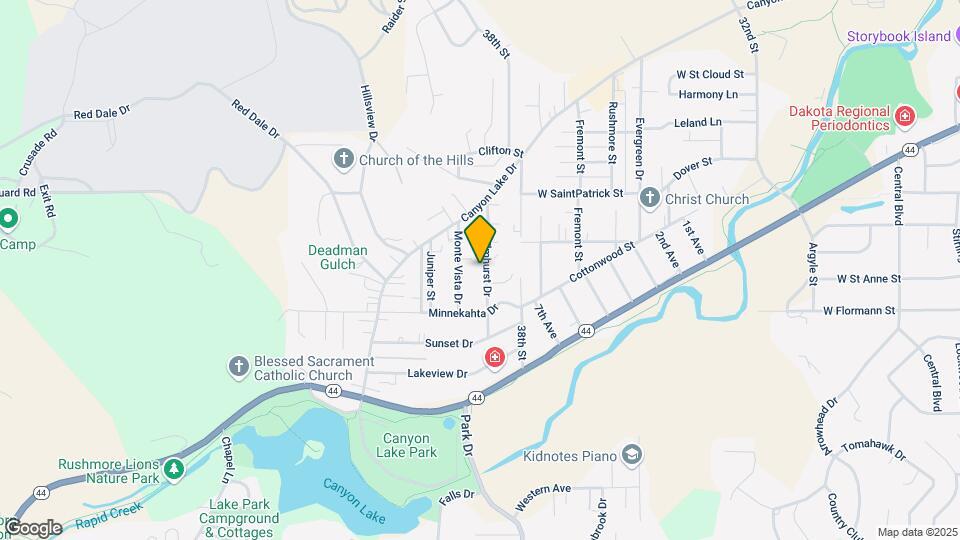 2021 Elmhurst Dr Map and Location Details