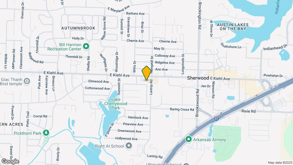 6103 Woodview Dr N Map and Location Details