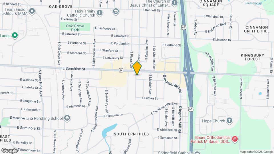 1836 S Sieger Dr Map and Location Details