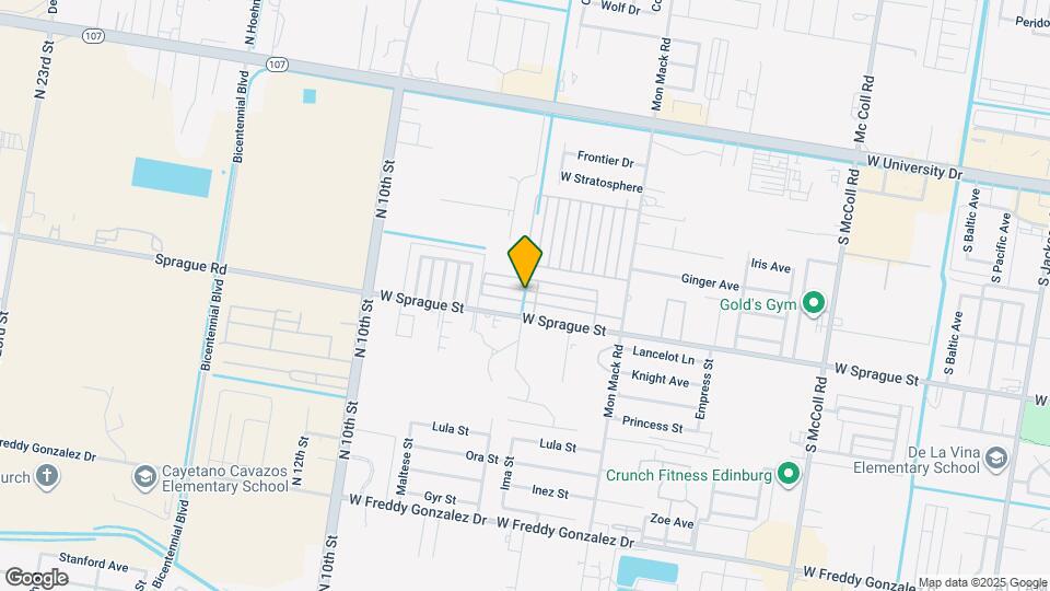 3905 Hawthorne Ave Map and Location Details