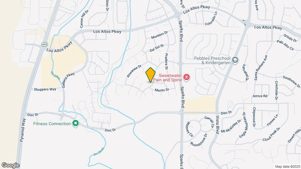 4791 Mesa Meadows Dr Map and Location Details