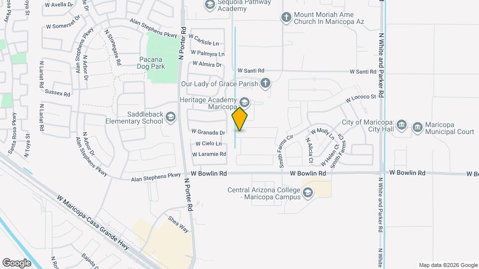 41038 W Portis Dr Mapa y Detalles de la Ubicación