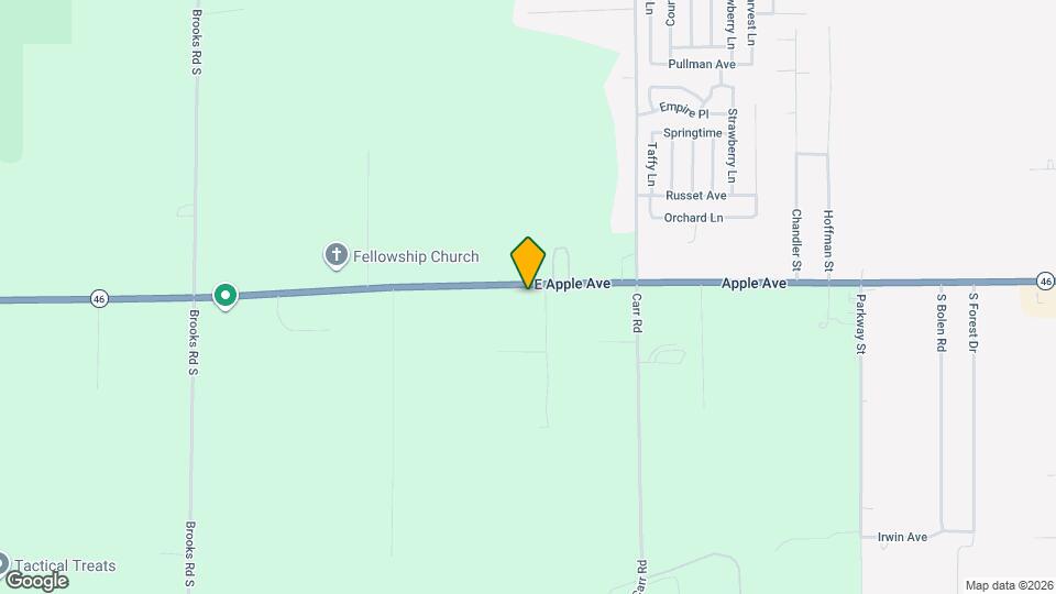 4505 E Apple Ave Map and Location Details