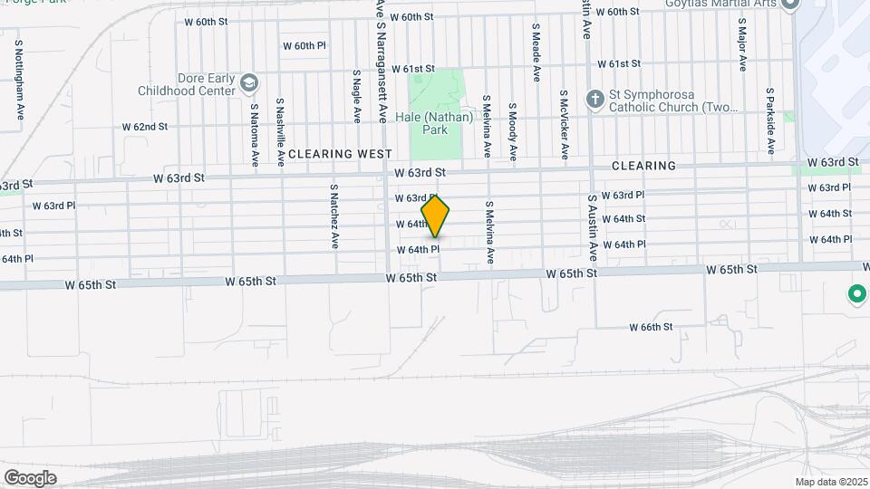 6316-6420 W 64th Pl Map and Location Details