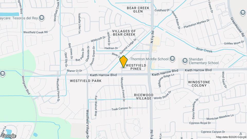 5214 Mountain Forest Dr Map and Location Details
