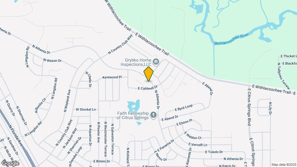9938 N Athenia Dr Map and Location Details