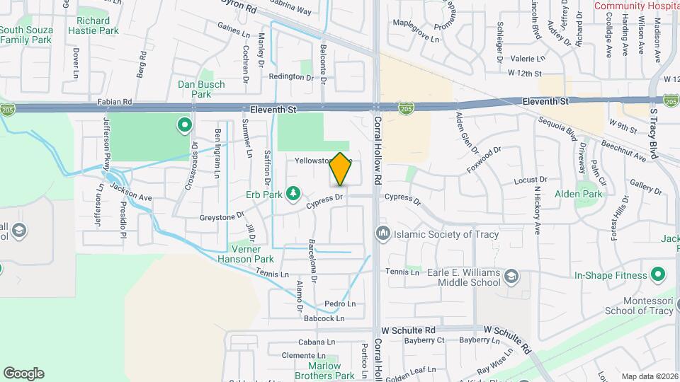 2126 Shenandoah St Map and Location Details