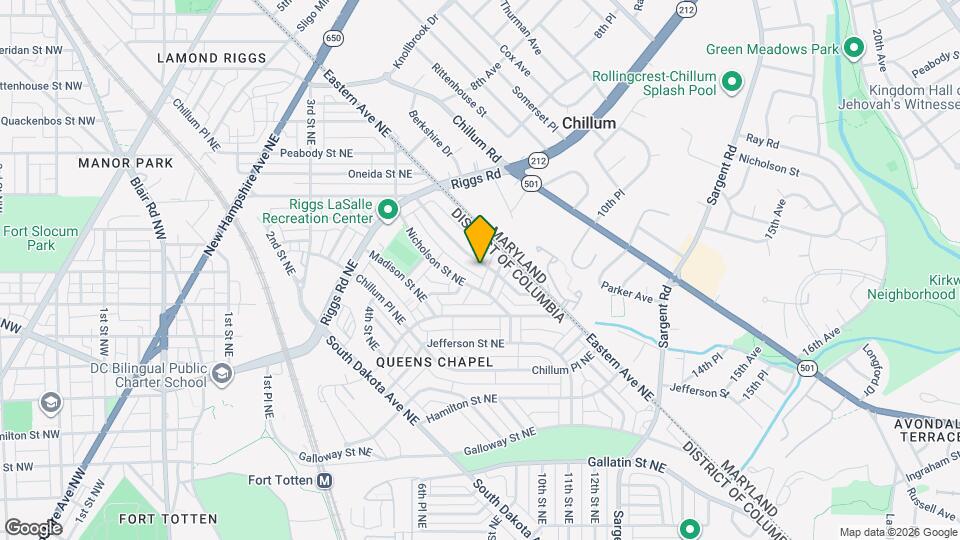 775 Oglethorpe St NE Map and Location Details