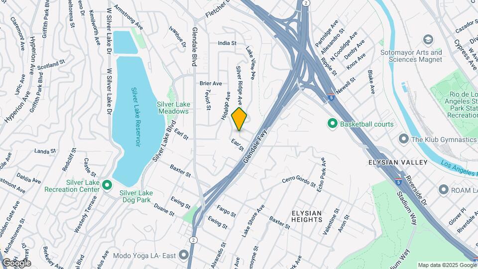 2245 Silver Ridge Ave Map and Location Details