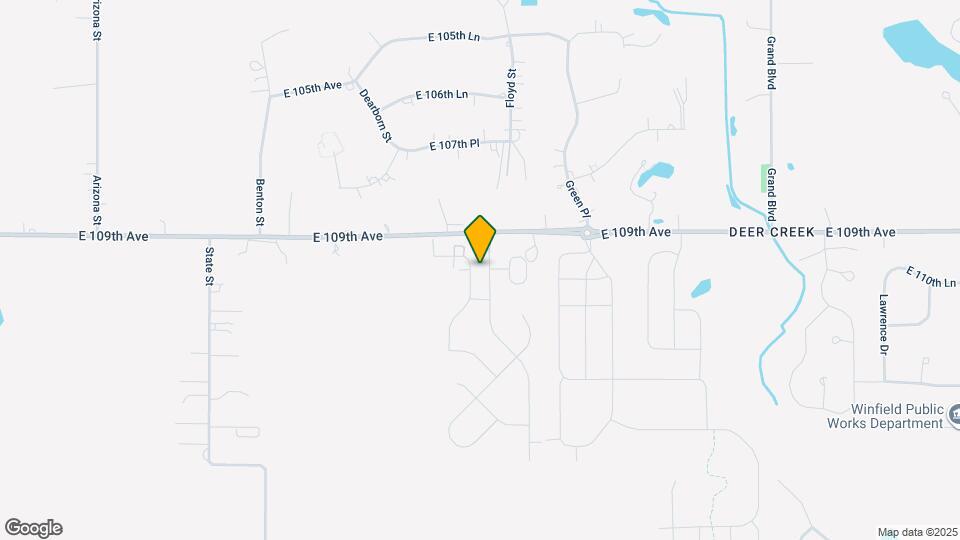 10941 Elkhart Pl Map and Location Details