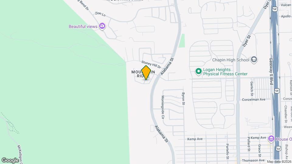 6806 Ridgley Way Map and Location Details