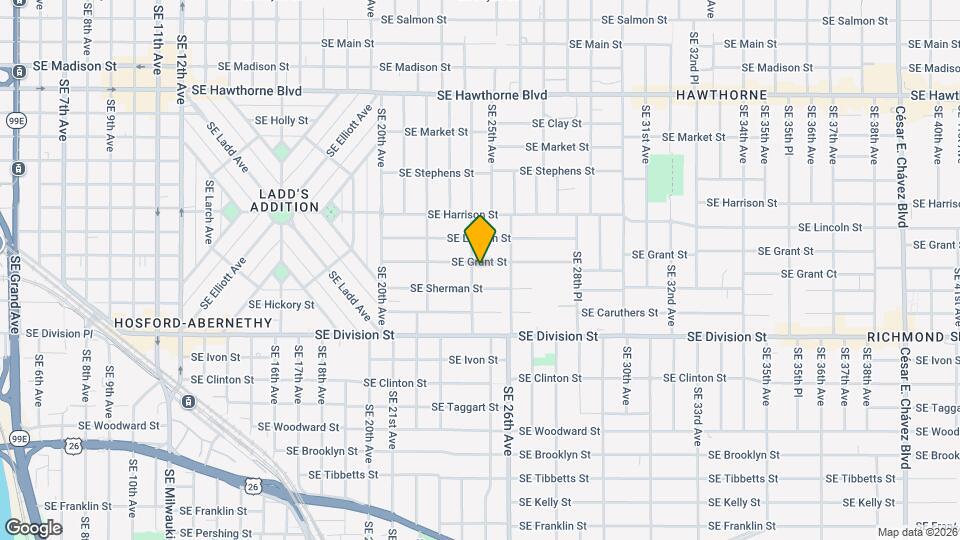 2216 SE 24th Ave Mapa y Detalles de la Ubicación