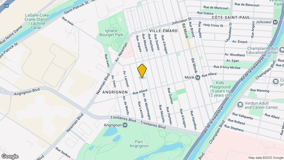 6650 De Montmagny Av Map and Location Details