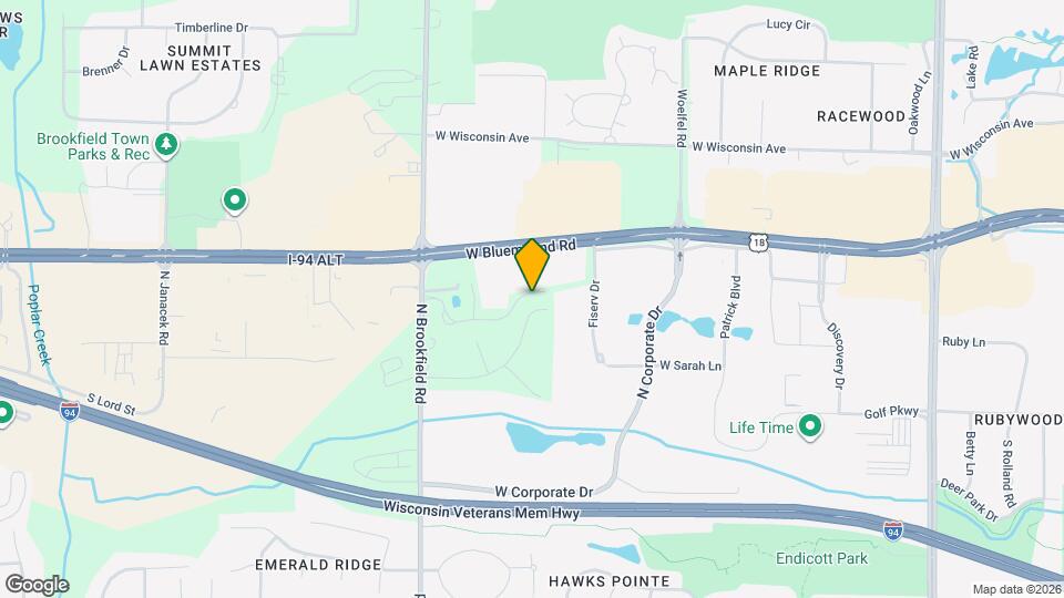 18275 Brookfield Lake Dr Map and Location Details