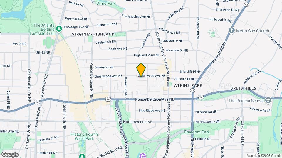 939 NE Greenwood Ave Map and Location Details