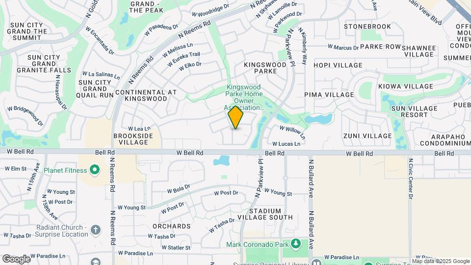 17129 N Woodrose Ave Mapa y Detalles de la Ubicación
