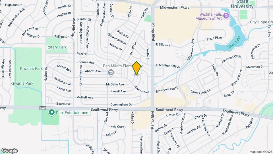 2815 McGaha Ave Map and Location Details
