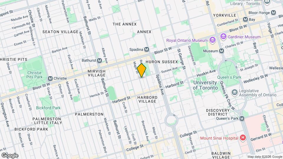 225 Major St Map and Location Details