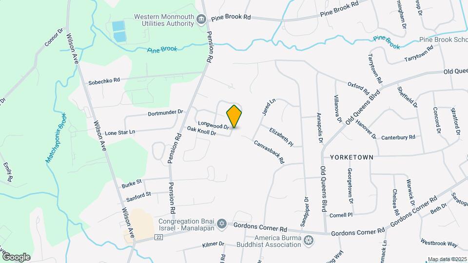 438 Oak Knoll Dr Map and Location Details