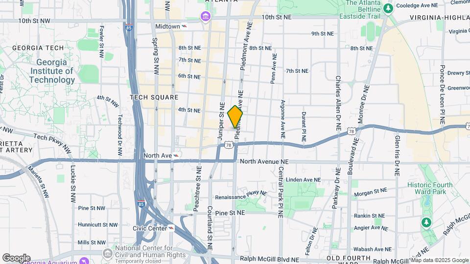 690 Piedmont Ave NE Mapa y Detalles de la Ubicación