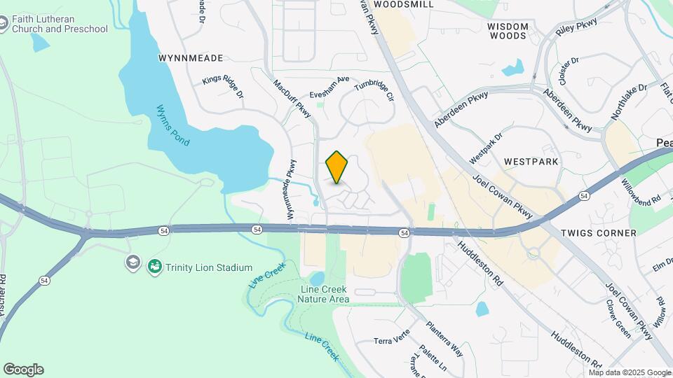 Camden Peachtree City Map and Location Details
