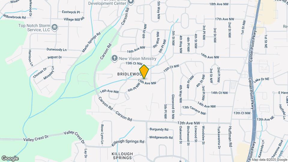 1501 6th Pl NW Map and Location Details