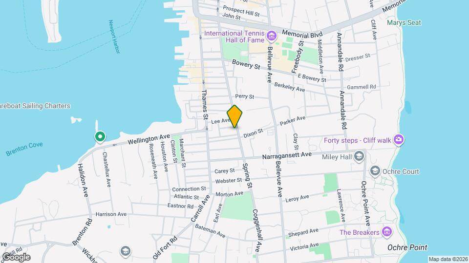 491 Spring St, Unit H Map and Location Details