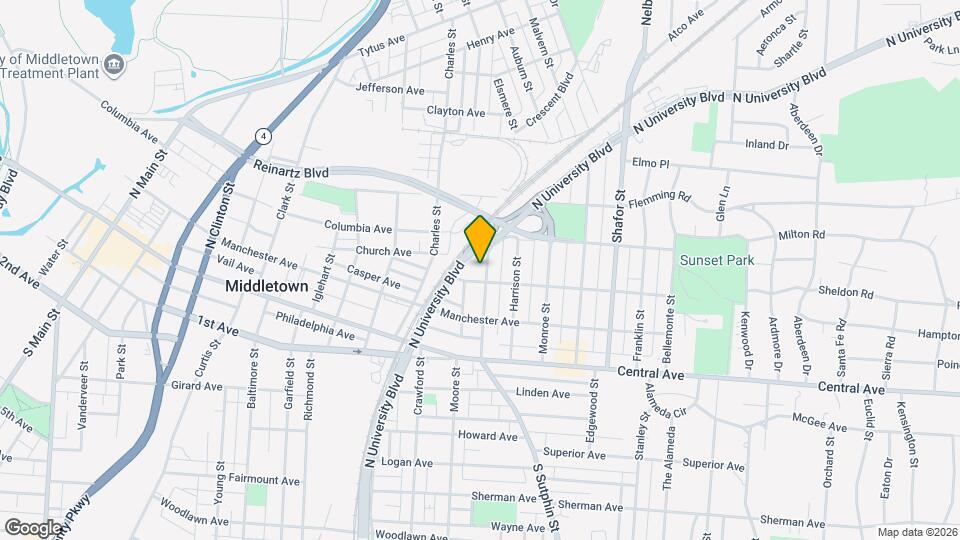 206 N Sutphin St Map and Location Details