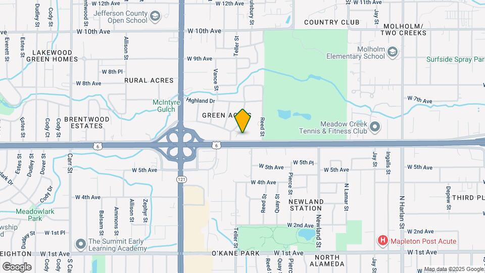 670 Crescent Ln Map and Location Details